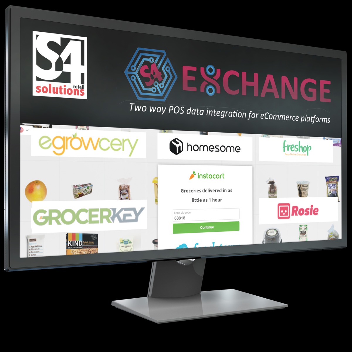 S4 eXchange — online and in-store sync