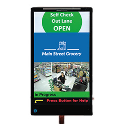 Personal-view monitor & multizone ads — S4 UCheX